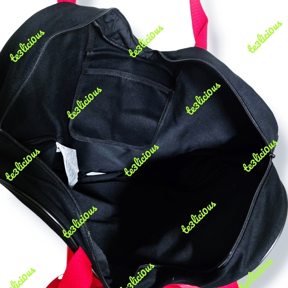 DISNEYLAND MINNIE MOUSE FACE JUMBO LARGE CANVAS TOTE - Picture 6 of 6